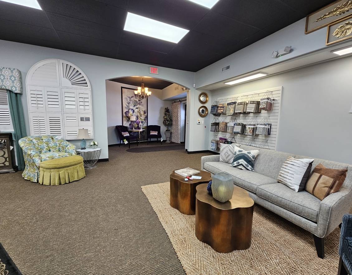 Showroom at Delux Drapery & Shade Co near Ann Arbor, MI 