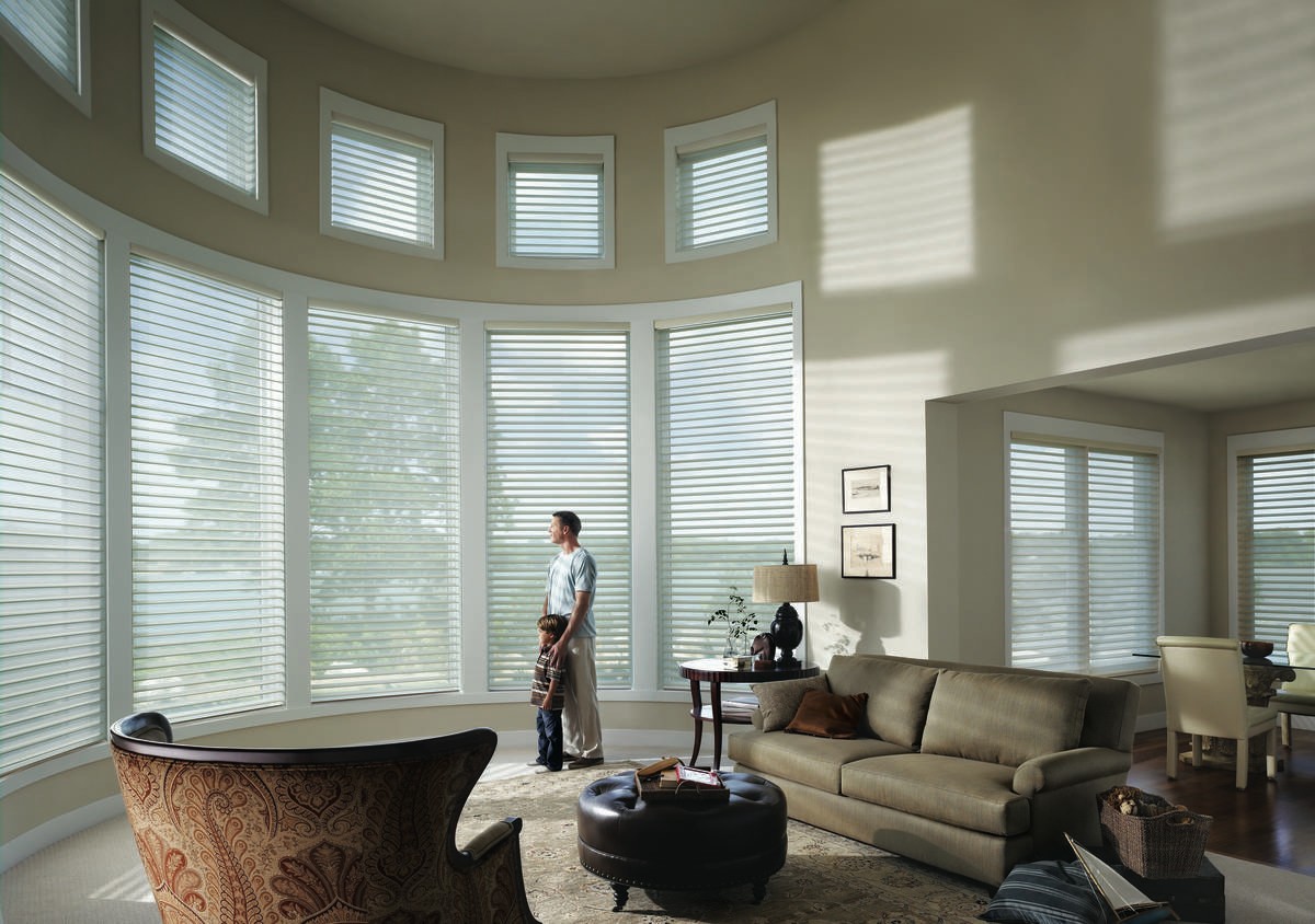 Silhouette® Window Shadings Near Ann Arbor, Michigan (MI) with adjustable fabric vanes and beautiful colors