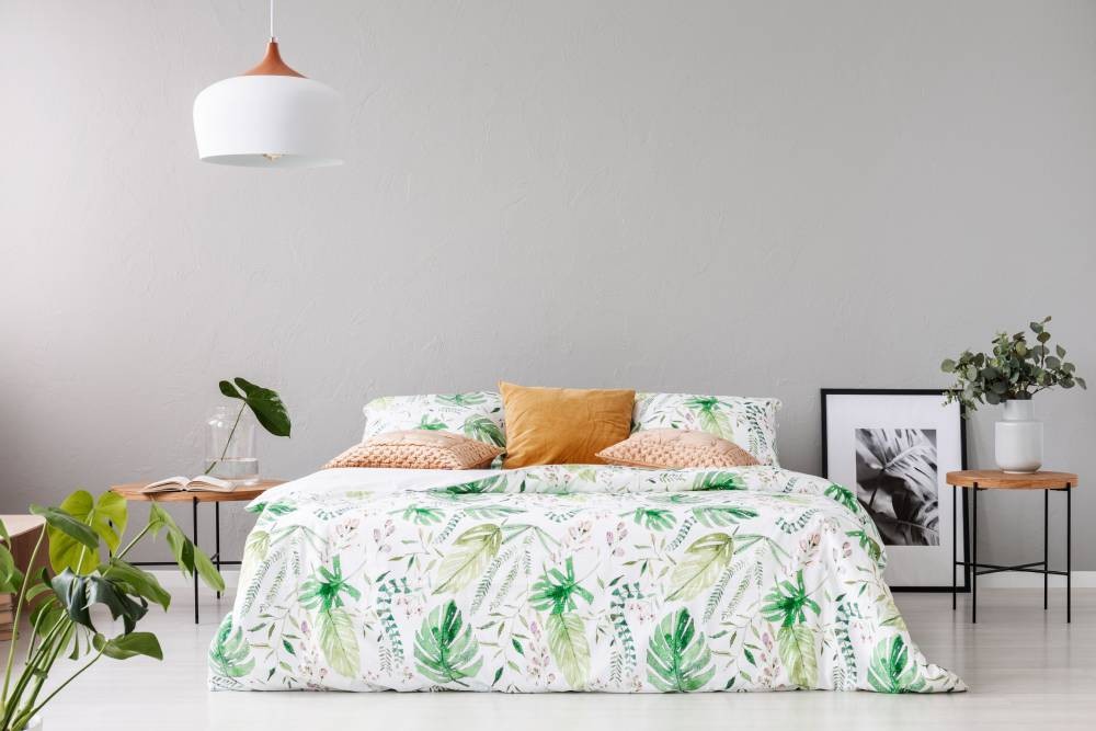 Custom duvet covers and custom bedding from Delux Drapery & Shade near Ann Arbor, Michigan (MI)